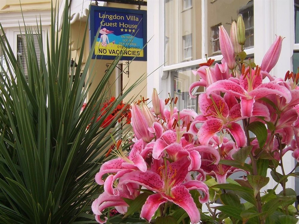 Langdon Villa Guest House Tenby Exterior photo